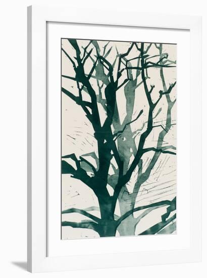 Arbres (Vert), 2015-Marie-Cecile Clause-Framed Giclee Print