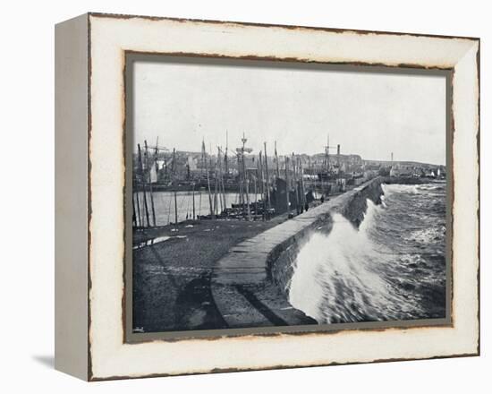 'Arbroath - From the Harbour', 1895-Unknown-Framed Premier Image Canvas