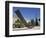 Arc De 115.5 Degrees by Bernar Venet and Albert 1st Gardens, Nice, Alpes Maritimes, Provence, Cote -Peter Richardson-Framed Photographic Print