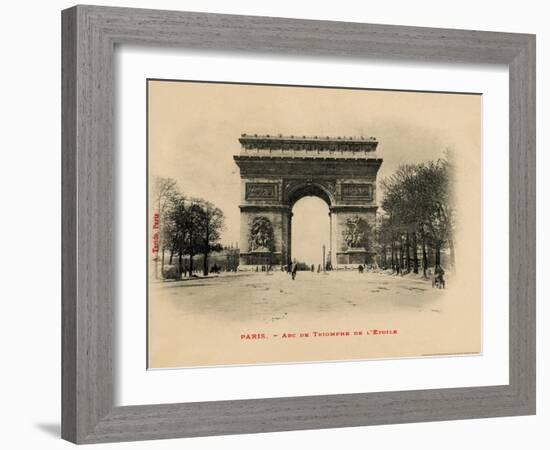 Arc De Triomphe 1903-Alan Paul-Framed Art Print