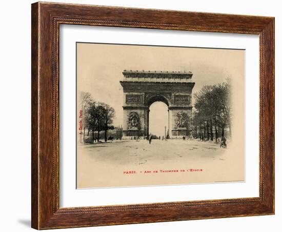 Arc De Triomphe 1903-Alan Paul-Framed Art Print