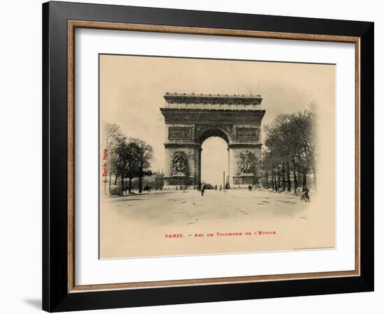 Arc De Triomphe 1903-Alan Paul-Framed Art Print