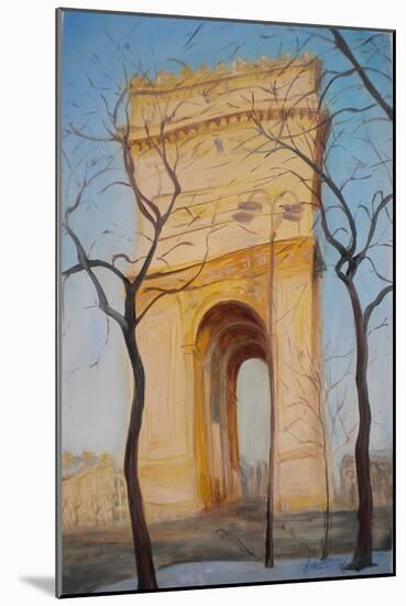 Arc De Triomphe, 2010-Antonia Myatt-Mounted Giclee Print