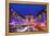 Arc De Triomphe and Xmas Decorations, Avenue Des Champs-Elysees, Paris, France-Neil Farrin-Framed Premier Image Canvas