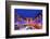 Arc De Triomphe and Xmas Decorations, Avenue Des Champs-Elysees, Paris, France-Neil Farrin-Framed Photographic Print