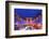 Arc De Triomphe and Xmas Decorations, Avenue Des Champs-Elysees, Paris, France-Neil Farrin-Framed Photographic Print