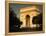 Arc De Triomphe at Dusk, Paris, France-Brent Winebrenner-Framed Premier Image Canvas