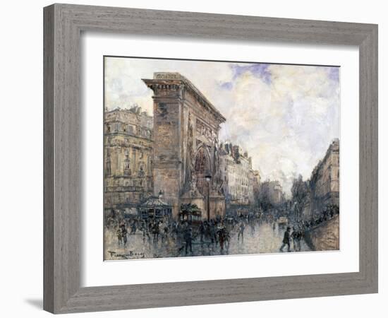 Arc De Triomphe De La Porte St-Denis, Paris, C1875-1926-Frank Myers Boggs-Framed Giclee Print