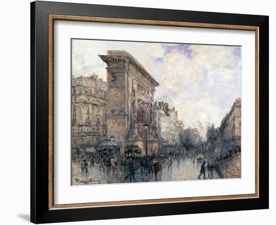 Arc De Triomphe De La Porte St-Denis, Paris, C1875-1926-Frank Myers Boggs-Framed Giclee Print