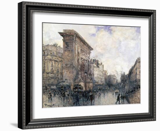 Arc De Triomphe De La Porte St-Denis, Paris, C1875-1926-Frank Myers Boggs-Framed Giclee Print