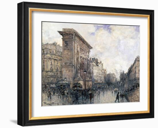 Arc De Triomphe De La Porte St-Denis, Paris, C1875-1926-Frank Myers Boggs-Framed Giclee Print