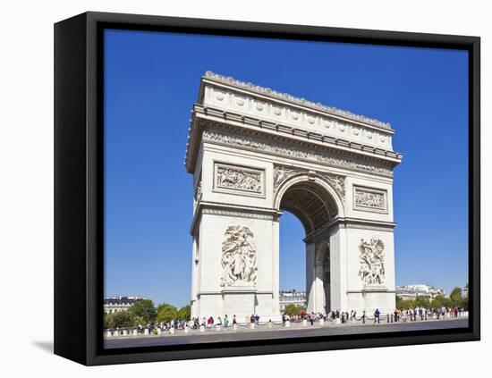 Arc de Triomphe, Paris, France, Europe-Neale Clark-Framed Premier Image Canvas