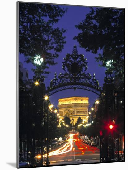 Arc de Triomphe, Paris, France-Peter Adams-Mounted Photographic Print