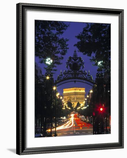 Arc de Triomphe, Paris, France-Peter Adams-Framed Photographic Print