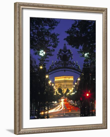 Arc de Triomphe, Paris, France-Peter Adams-Framed Photographic Print