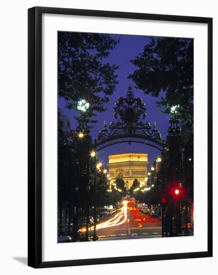 Arc de Triomphe, Paris, France-Peter Adams-Framed Photographic Print