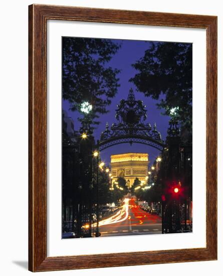 Arc de Triomphe, Paris, France-Peter Adams-Framed Photographic Print