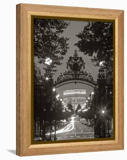 Arc de Triomphe, Paris, France-Peter Adams-Framed Premier Image Canvas