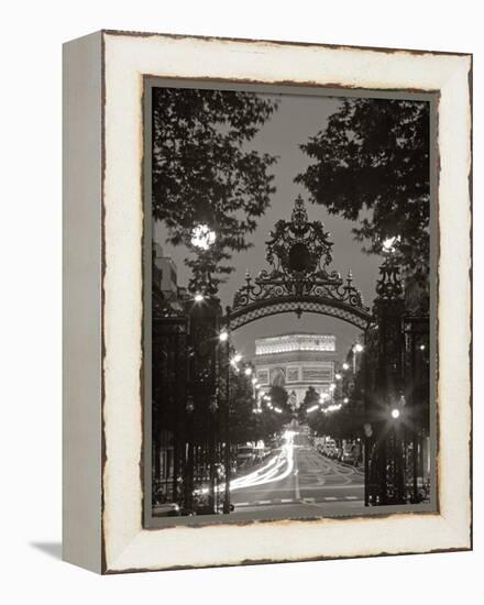 Arc de Triomphe, Paris, France-Peter Adams-Framed Premier Image Canvas