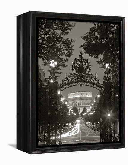 Arc de Triomphe, Paris, France-Peter Adams-Framed Premier Image Canvas