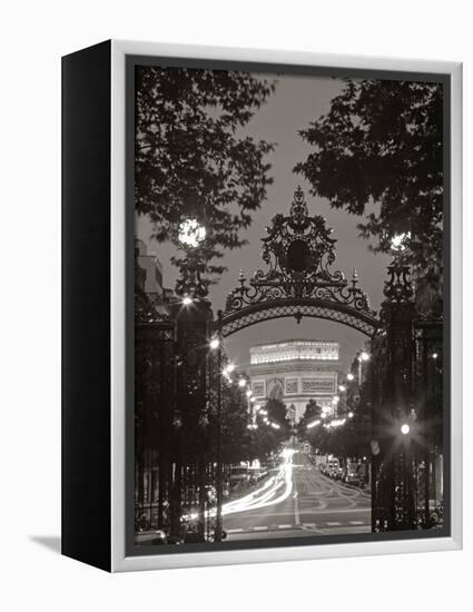 Arc de Triomphe, Paris, France-Peter Adams-Framed Premier Image Canvas