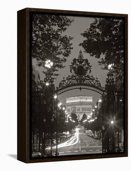 Arc de Triomphe, Paris, France-Peter Adams-Framed Premier Image Canvas