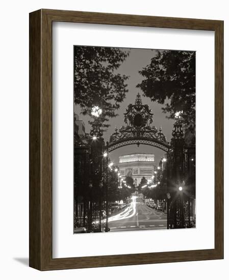 Arc de Triomphe, Paris, France-Peter Adams-Framed Premium Photographic Print
