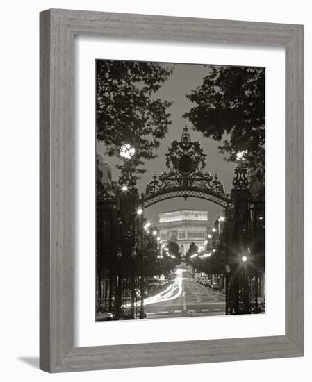 Arc de Triomphe, Paris, France-Peter Adams-Framed Photographic Print