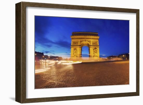 Arc de Triomphe, Paris, France-Sebastien Lory-Framed Photographic Print