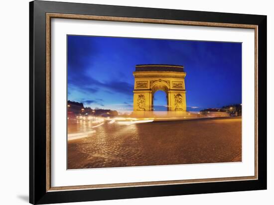 Arc de Triomphe, Paris, France-Sebastien Lory-Framed Photographic Print