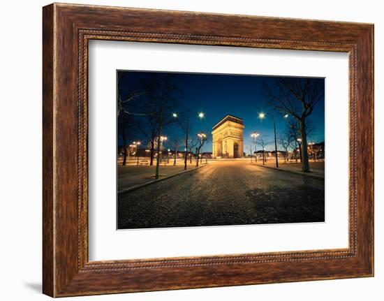 Arc De Triomphe Paris-beboy-Framed Photographic Print