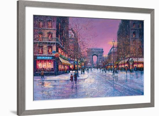 Arc de Triomphe-Guy Dessapt-Framed Art Print