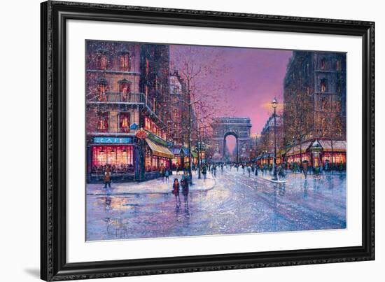 Arc de Triomphe-Guy Dessapt-Framed Art Print