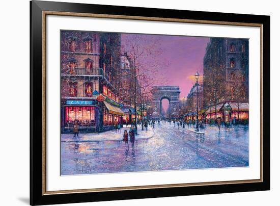 Arc de Triomphe-Guy Dessapt-Framed Art Print