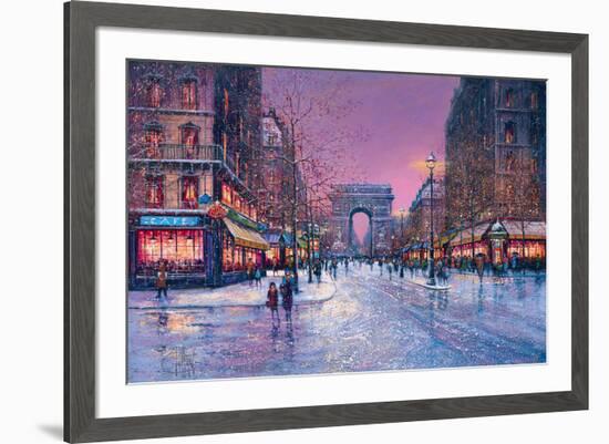 Arc de Triomphe-Guy Dessapt-Framed Art Print