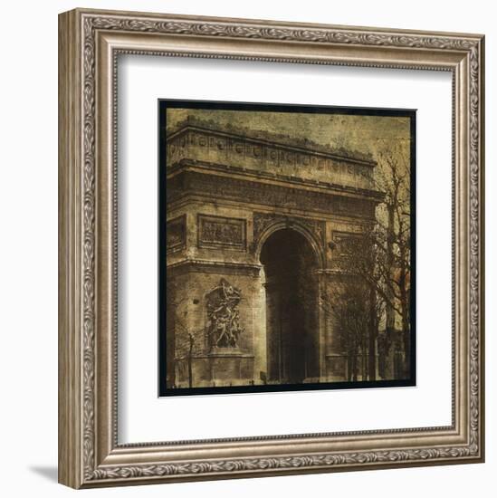 Arc de Triomphe-John W^ Golden-Framed Art Print