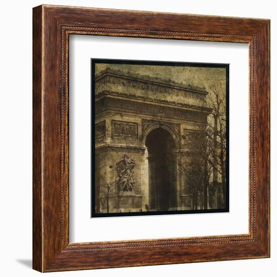 Arc de Triomphe-John W^ Golden-Framed Art Print