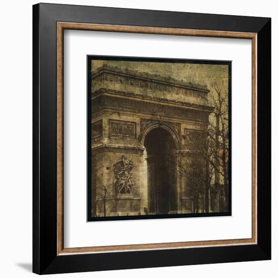 Arc de Triomphe-John W^ Golden-Framed Art Print