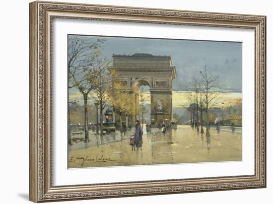 Arc De Triomphe-Eugene Galien-Laloue-Framed Giclee Print