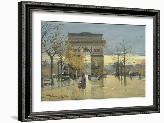 Arc De Triomphe-Eugene Galien-Laloue-Framed Giclee Print