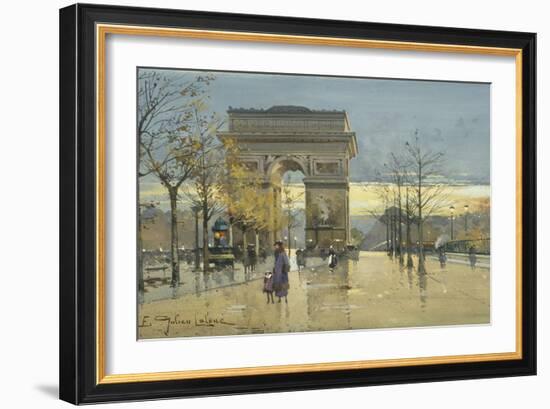 Arc De Triomphe-Eugene Galien-Laloue-Framed Giclee Print