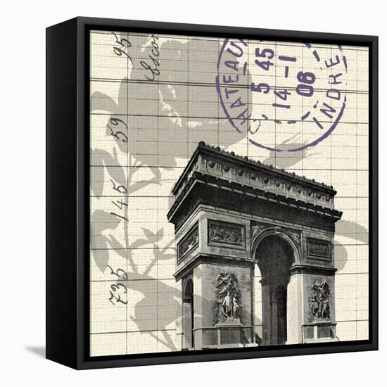Arc De Triomphe-Z Studio-Framed Stretched Canvas