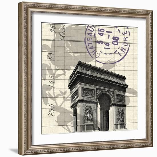 Arc De Triomphe-Z Studio-Framed Art Print