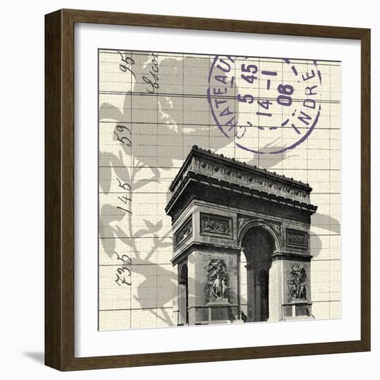 Arc De Triomphe-Z Studio-Framed Art Print