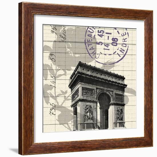 Arc De Triomphe-Z Studio-Framed Art Print