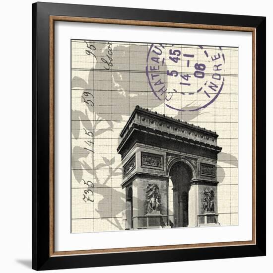 Arc De Triomphe-Z Studio-Framed Art Print