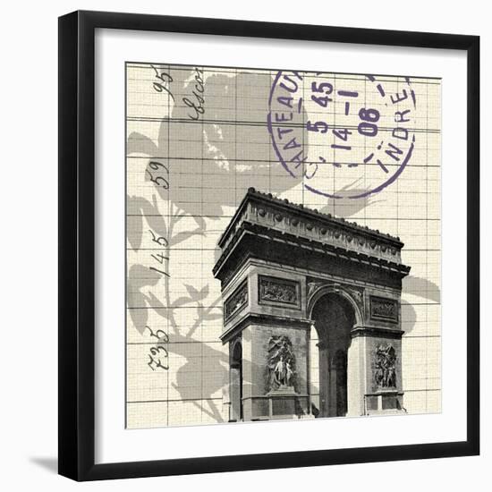 Arc De Triomphe-Z Studio-Framed Art Print