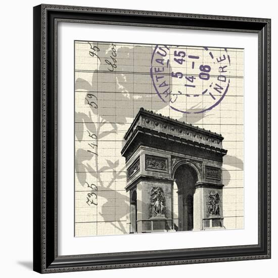 Arc De Triomphe-Z Studio-Framed Art Print