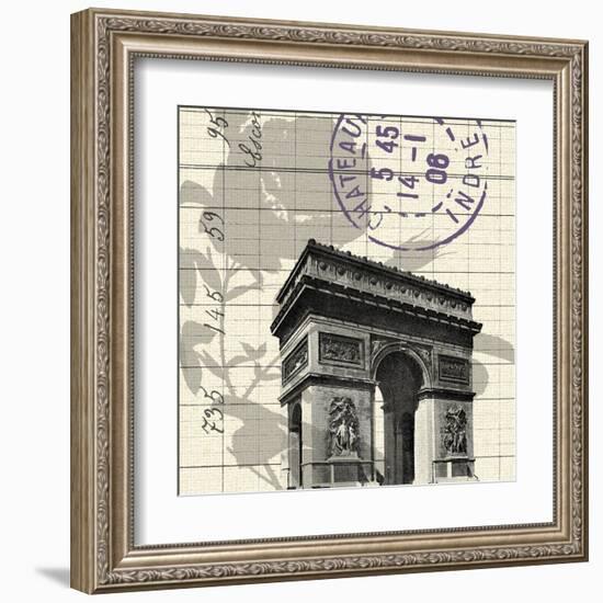 Arc De Triomphe-Z Studio-Framed Art Print