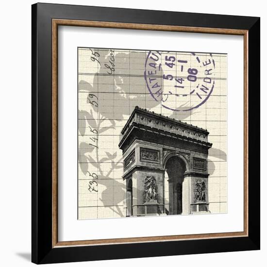 Arc De Triomphe-Z Studio-Framed Art Print